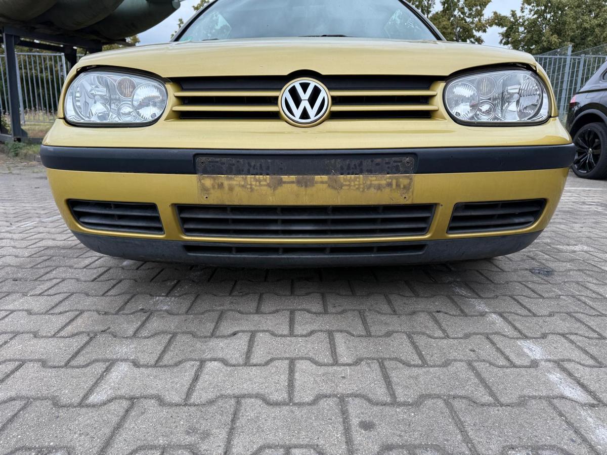 VW Golf 3/4 Cabrio Stoßstange Stoßfänger vorn LA1U Futuragelb Facelift BJ98